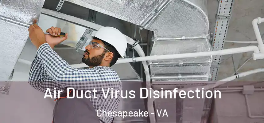 Air Duct Virus Disinfection Chesapeake - VA